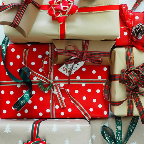 9.5cm Xmas Gift Bow